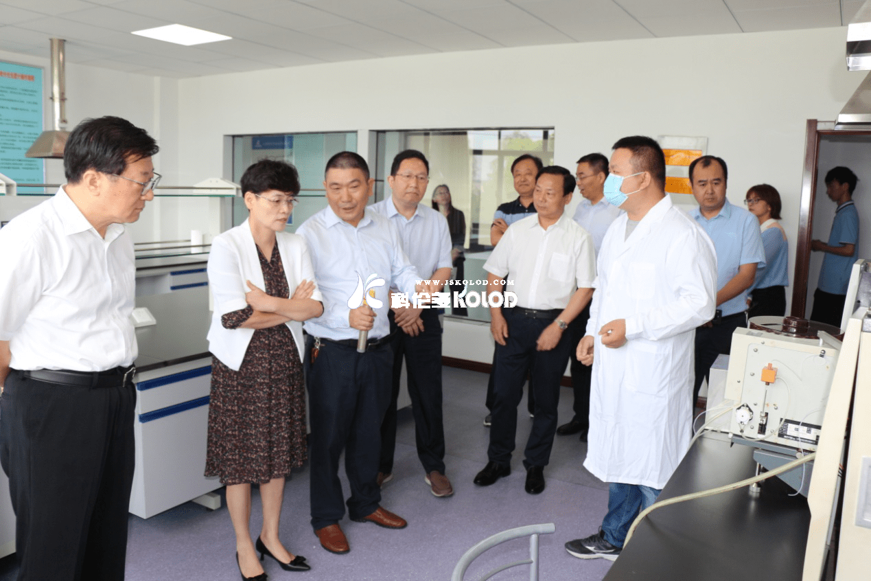 連云港市人大常委會副主任李萌蒞臨科倫多公司參觀指導工作